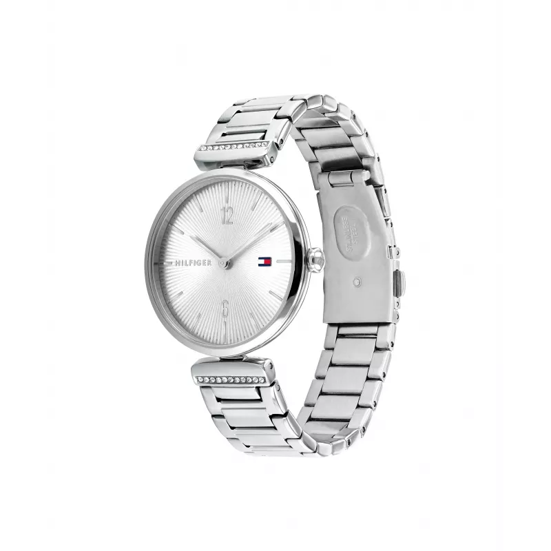 Tommy Hilfiger Women's Blake Quartz Watch 32mm Silver Stainless Steel Mesh