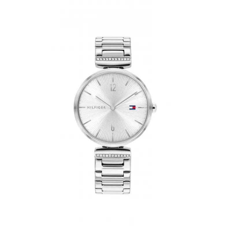 Tommy Hilfiger Women's Blake Quartz Watch 32mm Silver Stainless Steel Mesh