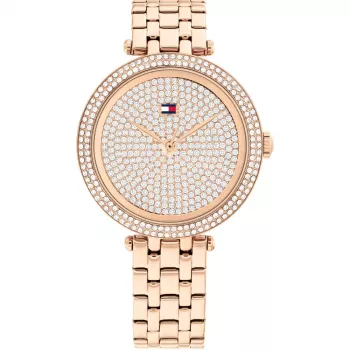 Tommy Hilfiger Women's Casey Quartz Analog Watch 1782761 33mm Silver Stainless Steel