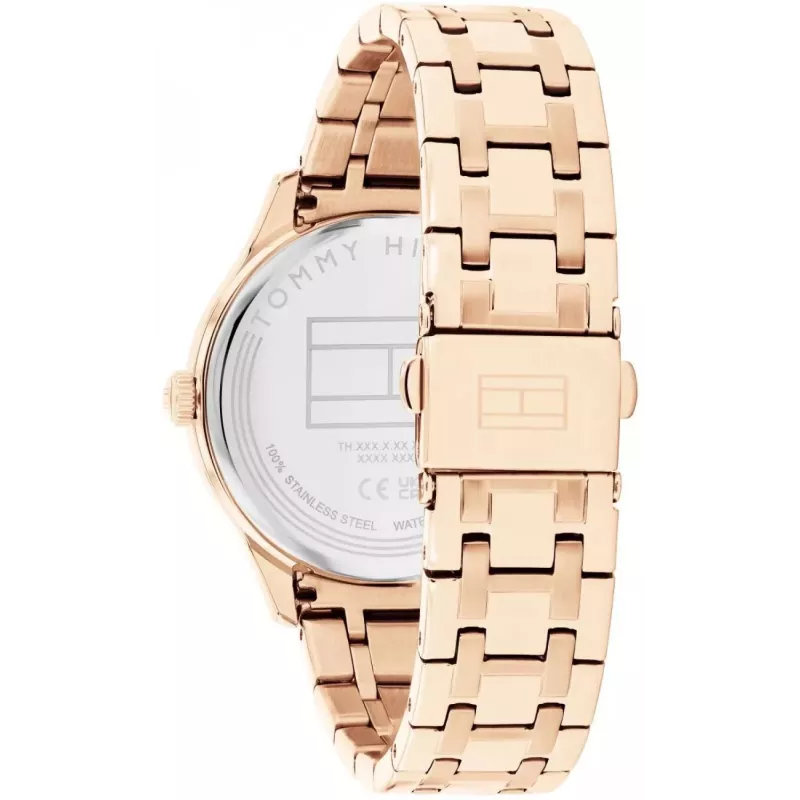Tommy Hilfiger Women's Pippa Quartz Analog Watch 38mm Silver Stainless Steel 1782752