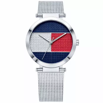 Tommy Hilfiger Women's Pippa Quartz Watch 1781866 39mm Silver Stainless Steel Mesh