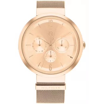 Tommy Hilfiger Women's Pippa Quartz Watch 1782538 40mm Silver Stainless Steel