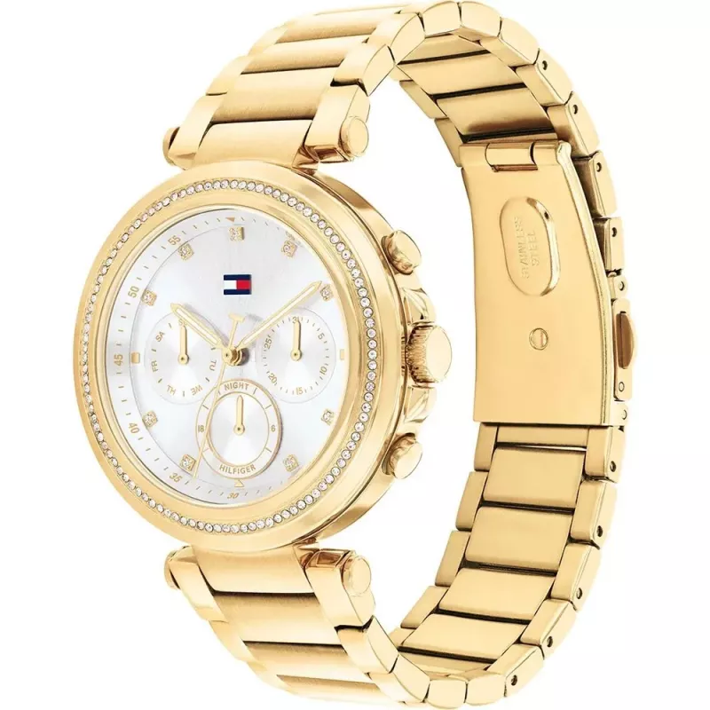 Tommy Hilfiger Women's Pippa Quartz Watch 1782703 38mm Two-Tone Stainless Steel