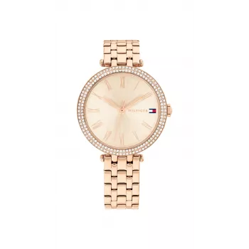 Tommy Hilfiger Women's Pippa Quartz Watch 1782721 34mm Silver Stainless Steel