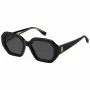 Tommy Hilfiger moteriški akiniai nuo saulės TH-2155-S-807 - juodas rėmelis, pilki lęšiai, 52 mm