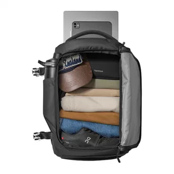 TOMTOC Navigator-T66 Liteway Travel Backpack 28L/15.6 (Black)