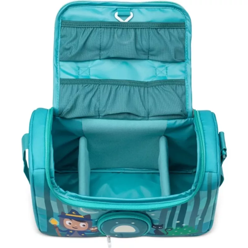 Tonies Under the Magic Moon nešiojimo dėklas – unisex rankinė – garso figūrėlių transporteris – užtrauktukas – žalia