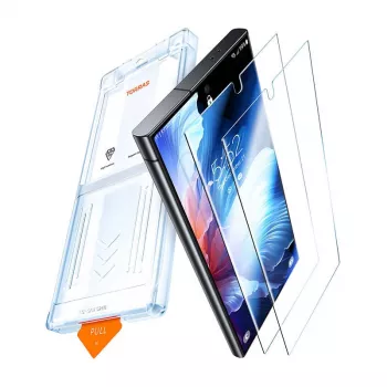 TORRAS Install Master Grūdinto stiklo ekrano apsauga, skirta Samsung Galaxy S24