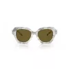 Tory Burch TY7215U 318473 Moteriški akiniai nuo saulės - Dark Havana, Brown Gradient, 51mm