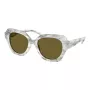 Tory Burch TY7215U 318473 Moteriški akiniai nuo saulės - Dark Havana, Brown Gradient, 51mm