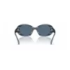 Tory Burch moteriški akiniai nuo saulės TY7214U 317780 Dark Havana Brown Gradient 53mm