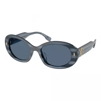 Tory Burch moteriški akiniai nuo saulės TY7214U 317780 Dark Havana Brown Gradient 53mm