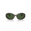 Tory Burch Women's Sunglasses TY7214U172871 - Square/Butterfly Frame, Brown Gradient Lens, 53/19/140 mm