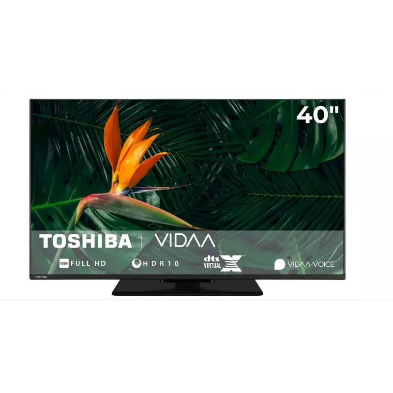 Toshiba 40LV3F63DA 100 cm (40 in) W/LV3F Series LCD TV su LED foniniu apšvietimu - Smart TV - VIDAA - 1080p 1920 x 1080 - HDR - Direct LED