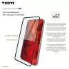 TOTI PREMIUM 3D grūdinto stiklo ekrano apsauga su pilna danga, skirta Samsung Galaxy S25 Ultra