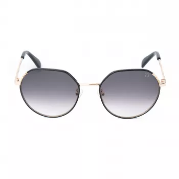 TOUS moteriški akiniai nuo saulės STO454-550301 Havana Acetate rudi gradientiniai lęšiai 55 mm