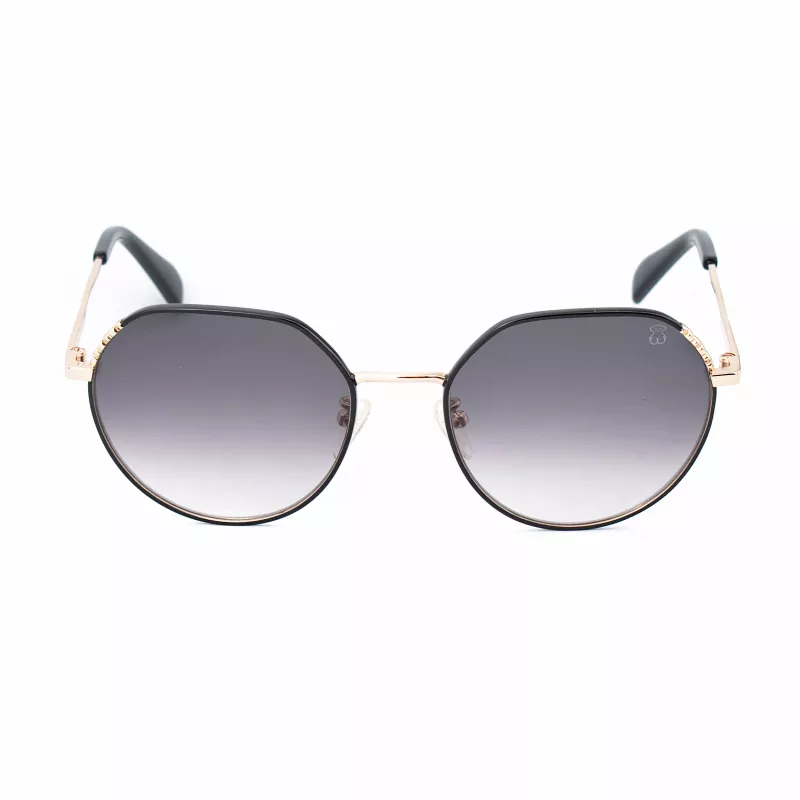 TOUS moteriški akiniai nuo saulės STO454-550301 Havana Acetate rudi gradientiniai lęšiai 55 mm