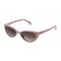 TOUS moteriški akiniai nuo saulės STOA53S550816 Havana Tortoise Brown Gradient 55mm