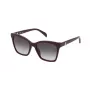 TOUS moteriški akiniai nuo saulės STOB505509FH Havana acetatinis rėmelis, rudi gradientiniai lęšiai, 55/18/140 mm