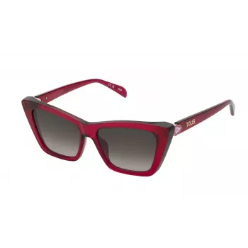 TOUS moteriški akiniai nuo saulės STOB82S540AFD Ruda Havana Acetato rėmelis Rudi gradientiniai lęšiai 54/15/135 mm