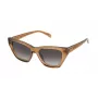 TOUS moteriški akiniai nuo saulės STOB85-530D67 Brown Havana Butterfly acetatinis rėmelis su rudais gradientiniais polikarbonato lęšiais 53/15/140 mm