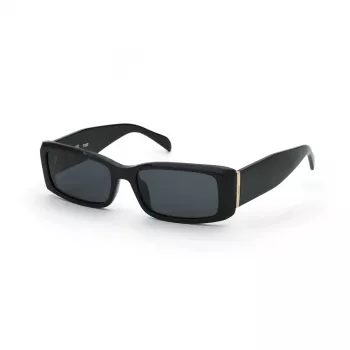 TOUS moteriški akiniai nuo saulės STOC39-560700 Havana acetatas drugelis katės akis 56mm