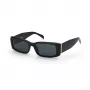 TOUS moteriški akiniai nuo saulės STOC39-560700 Havana acetatas drugelis katės akis 56mm