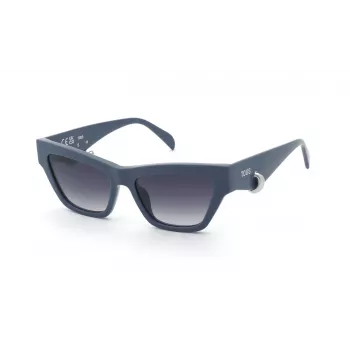 TOUS moteriški akiniai nuo saulės STOD06V5504G5 Rudi acetatiniai Gradient pilki 55mm
