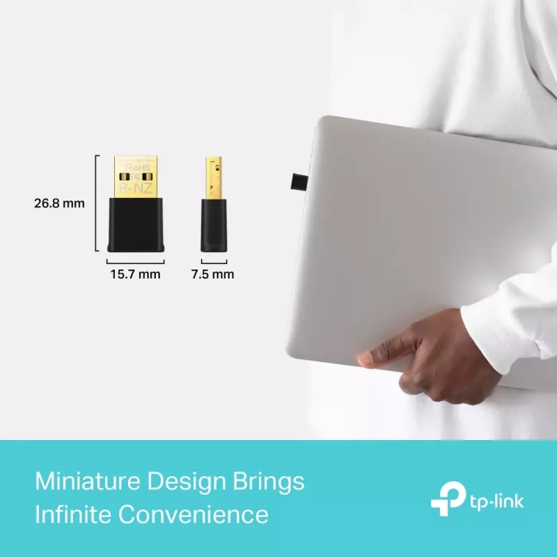 TP-LINK Archer TX1800U Nano AX1800 Dual Band Wi-Fi 6 USB Adapter, 1.8 Gbps
