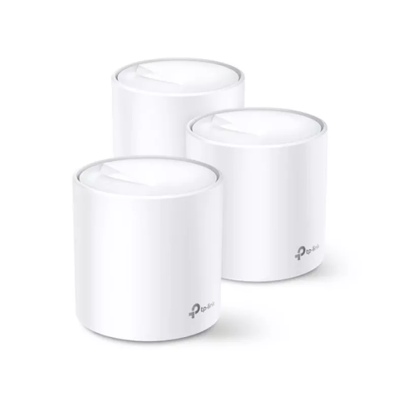 TP-Link Deco X60 AX3000 Whole Home Mesh Wi-Fi 6 System (3-Pack)