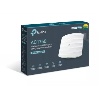 TP-Link EAP245 AC1750 belaidis dviejų juostų gigabitinės lubų montavimo prieigos taškas, PoE, baltas