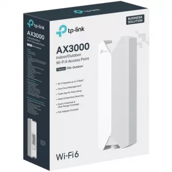 TP-Link Festa F65-Outdoor (EU) AX3000 lauko belaidžio ryšio taškas „Wi-Fi 6“, dviejų juostų, PoE+, IP67