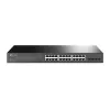 TP-Link JetStream 28 prievadų gigabitinį išmanųjį PoE+ komutatorių su 24 PoE+ prievadais ir 4 SFP lizdais