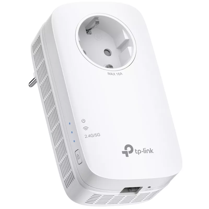 TP-LINK RE660X Dual-Band Wi-Fi 6 Range Extender, 2.4 GHz & 5 GHz, 802.11ax