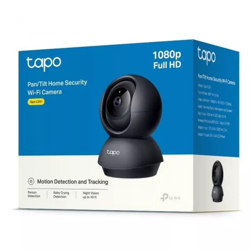 TP-Link Tapo C201 360° Pan/Tilt 1080p Full HD Vidinė Wi-Fi IP kamera