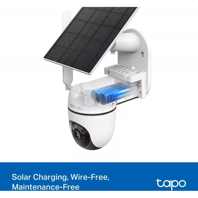 TP-LINK Tapo C615G KIT V1 Solar-Powered Security Camera Kit - Outdoor PTZ Network Surveillance Camera, Dustproof/Weatherproof, Day&Night Colour