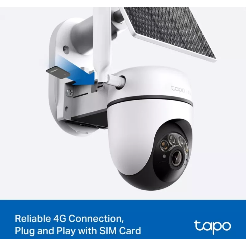 TP-LINK Tapo C615G KIT V1 Solar-Powered Security Camera Kit - Outdoor PTZ Network Surveillance Camera, Dustproof/Weatherproof, Day&Night Colour
