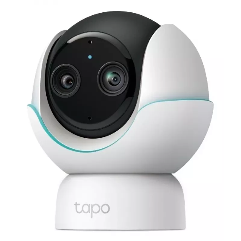 TP-Link Tapo C840 2K QHD Pan/Tilt Wi-Fi IP kamera su spalvotu naktiniu matymu, IP66, AI aptikimu