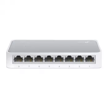 TP-Link TL-SF1008D V12.4 8 prievadų 10/100Mbps Fast Ethernet stalinis komutatorius