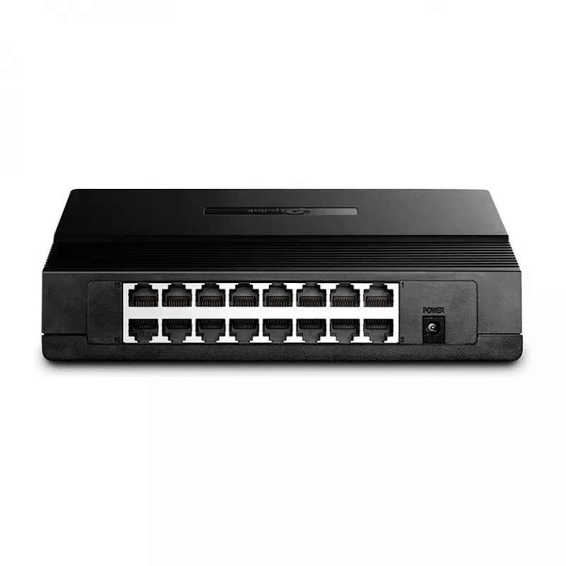 TP-Link TL-SF1016D 16 prievadų 10/100 Fast Ethernet stalinis komutatorius