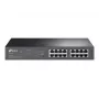 TP-LINK TL-SG1016PE 16 prievadų Gigabit Easy Smart PoE+ jungiklis (110W, 8 PoE+ prievadai, montuojamas į stovą)