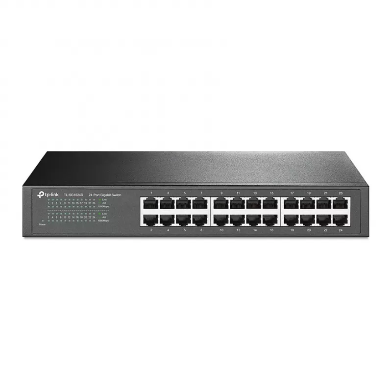 TP-Link TL-SG1024D 24-Port Gigabit Ethernet Switch Desktop/Rackmount