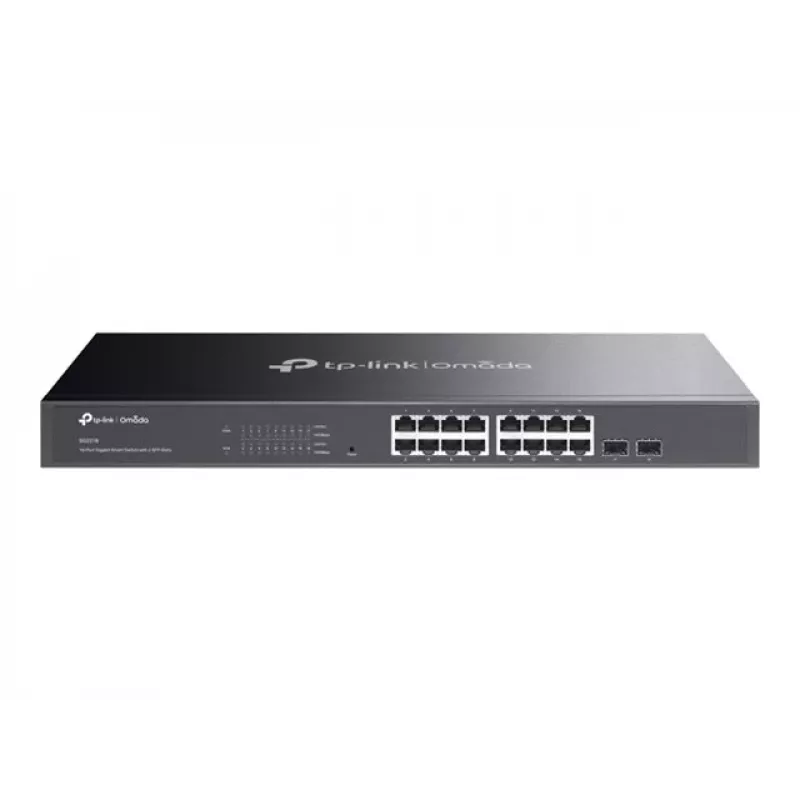 TP-LINK TL-SG2218 16-Port Gigabit L2+ Managed Switch with 2 SFP Slots, 150W PoE+