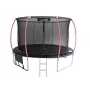 Trampolinas LEAN Sport Max 12ft Black-Pink