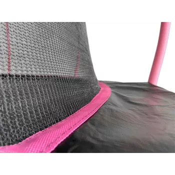 Trampolina LEAN Sport Max 14ft Black-Pink