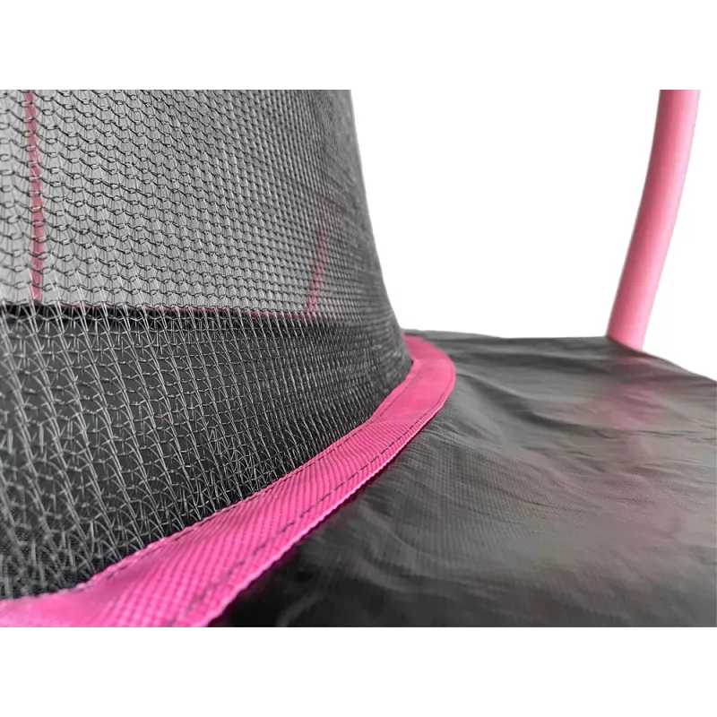 Trampolinas LEAN Sport Max 16ft Black-Pink