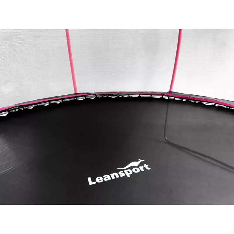Trampolinas LEAN Sport Max 16ft Black-Pink
