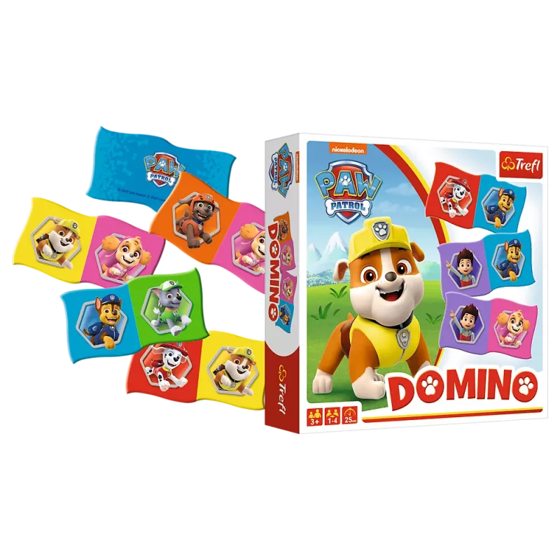 TREFL GRY Domino Paw Patrol – Lavinamasis žaidimas vaikams