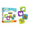 TREFL GRY Educational Game Farm ABC for Toddlers Treflik Family Trefl 02909