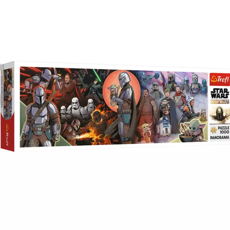 TREFL Dėlionė 1000 - Star Wars – The Mandalorian Adventures - Trefl 29052